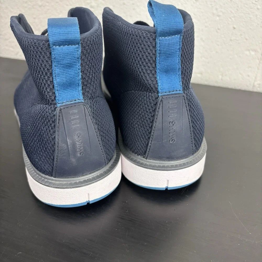 Swims Navy‎ Motion Knit Chukka Boot Hi Top Sneakers US 9 EU 42